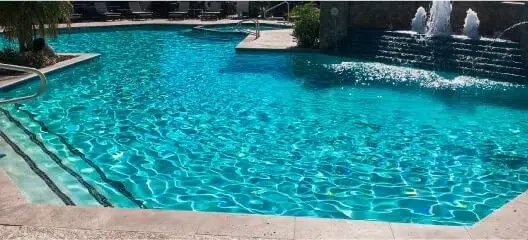 Large Custom Swimming Pool Remodel In A Chandler Home