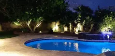 Picture of a recent Gilbert new pool build construction project