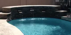 Picture of a recent pool built with our affordable Gilbert pool financing program