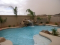 Free Form Pools — custom free-form waterfall pool in Tempe by True Blue Pools (27)