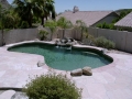 Free Form Pools — custom free-form pool remodel with waterfall by True Blue Pools (34)