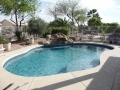 Free Form Pools — custom free-form pool with waterfall by True Blue Pools (5)
