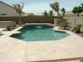 Geometric Pools — custom Mesa pool remodel with fountain by True Blue Pools (18)