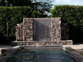 Phoenix custom pool remodel with waterfall, fountain and sheer descent feature by True Blue Pools