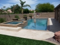 Pool spa with contrasting materials — custom spa by True Blue Pools (8)