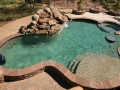 Walt's raised spa overlooking the pool — True Blue Pools (20)