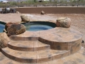 Phoenix custom spa remodel — True Blue Pools (24)