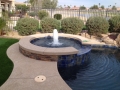 Spa bubbler water feature — custom spa by True Blue Pools (16)